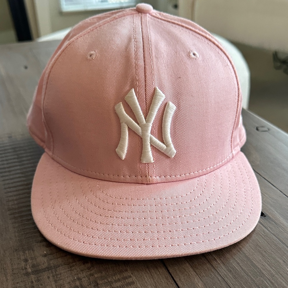 New Era Pink Fitted Cap